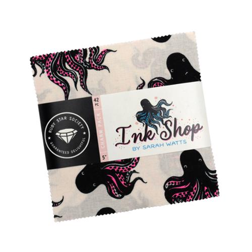 Ink Shop Charm Pack -- Sarah Watts --- Ruby Star Society -- Moda Fabrics