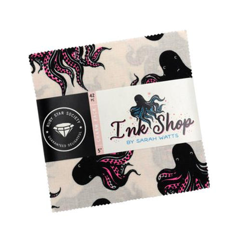 Ink Shop Charm Pack -- Sarah Watts --- Ruby Star Society -- Moda Fabrics