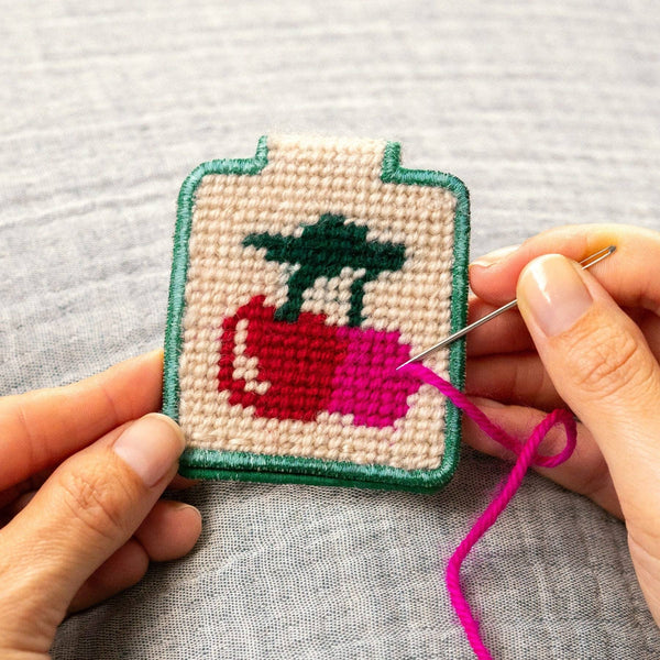 Needlepoint Keychain -- Assorted Styles