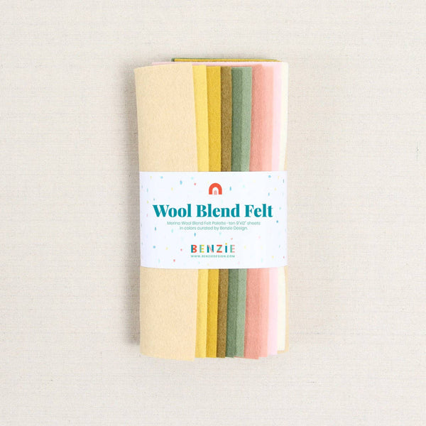 Wool Felt Sheets, Boho Garden