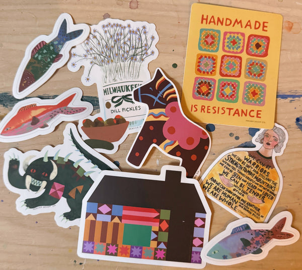 Handmade is Resistance Sticker 