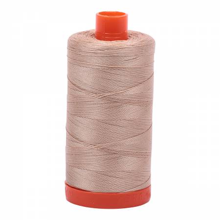 Aurifil Cotton Mako Thread 50 Wt -- 1422yds Beige 2314