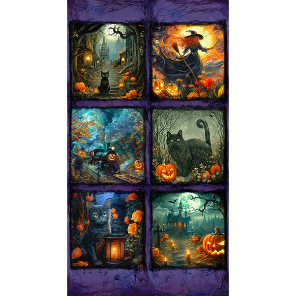 NIGHT PANEL by Claudia McKinney from Moon Spell-- Robert Kaufman