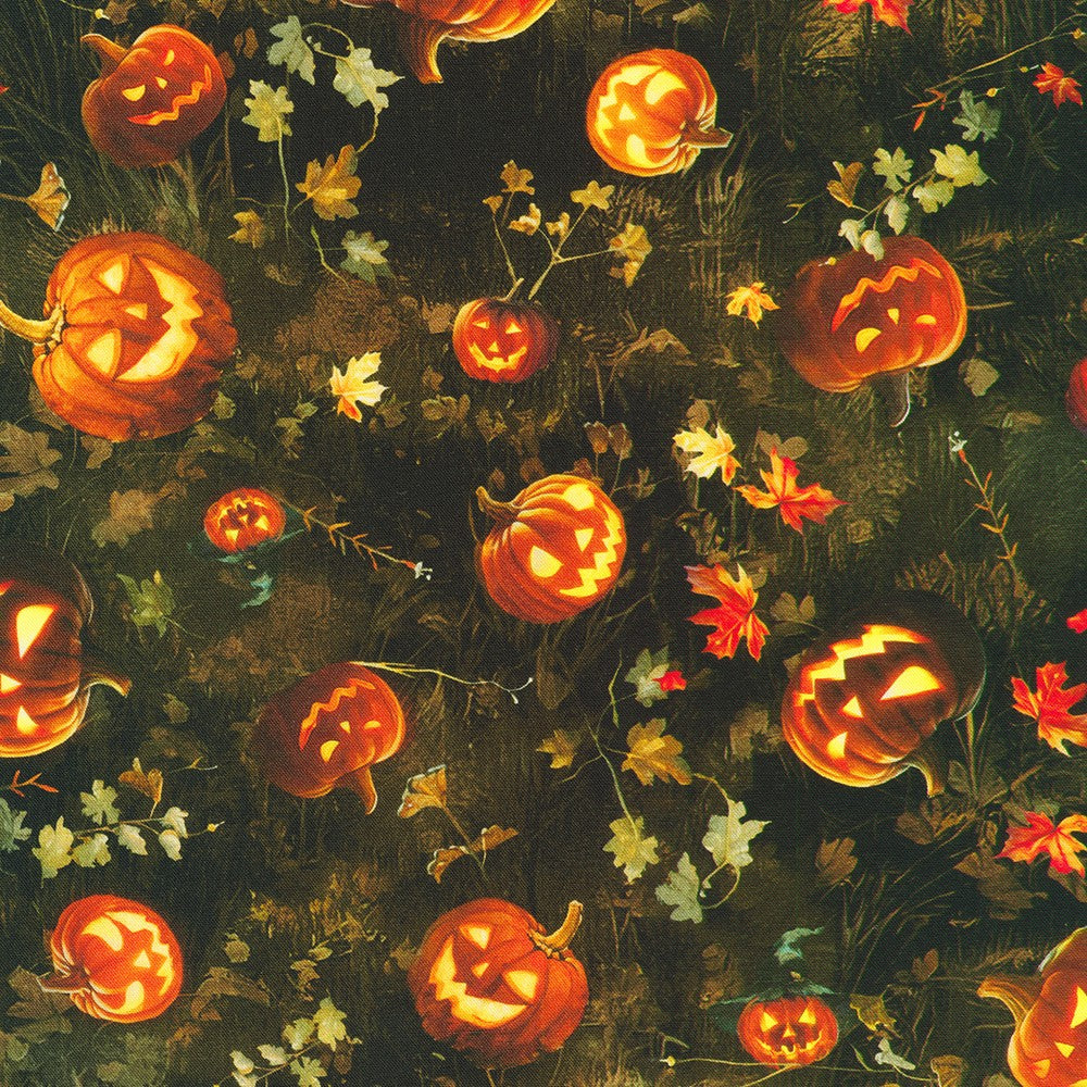 Pumpkins in EARTH by Claudia McKinney from Moon Spell-- Robert Kaufman