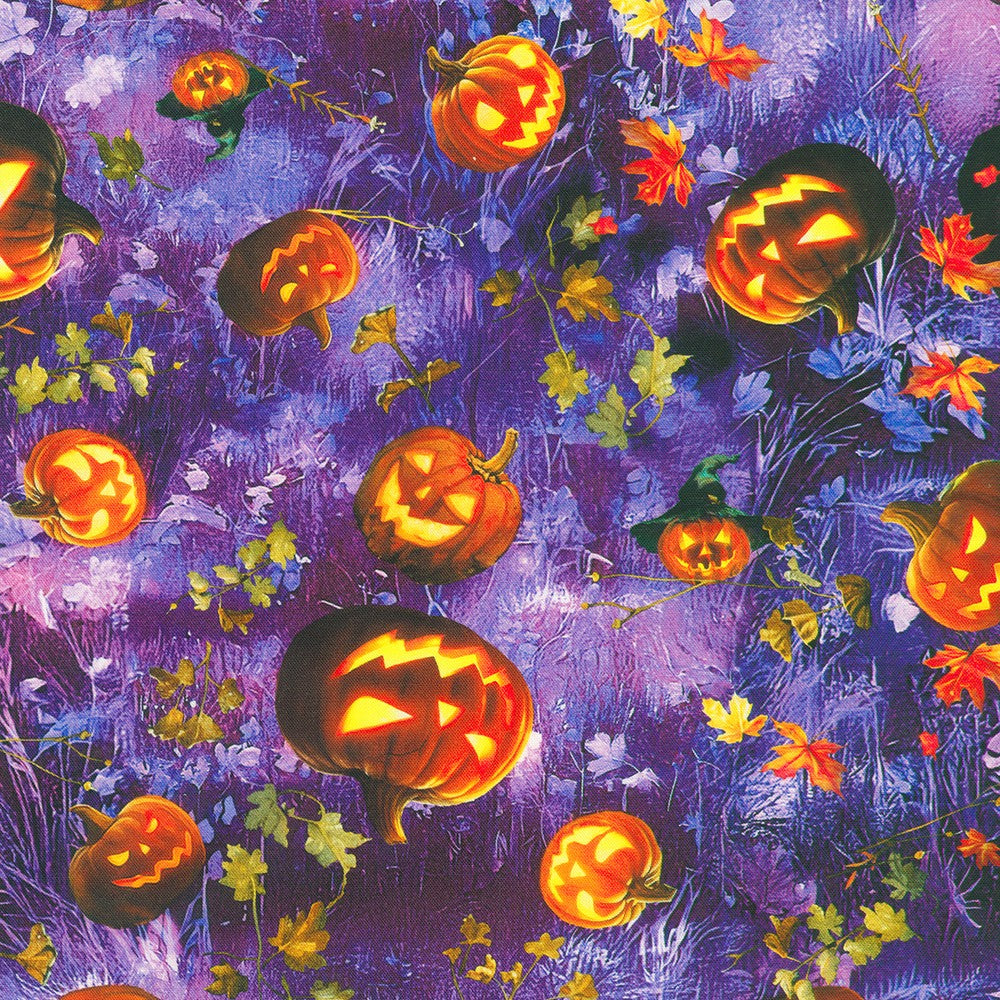 Pumpkins in WISTERIA by Claudia McKinney from Moon Spell-- Robert Kaufman