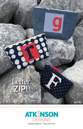 Letter Zip Pattern -- Atkinson Design