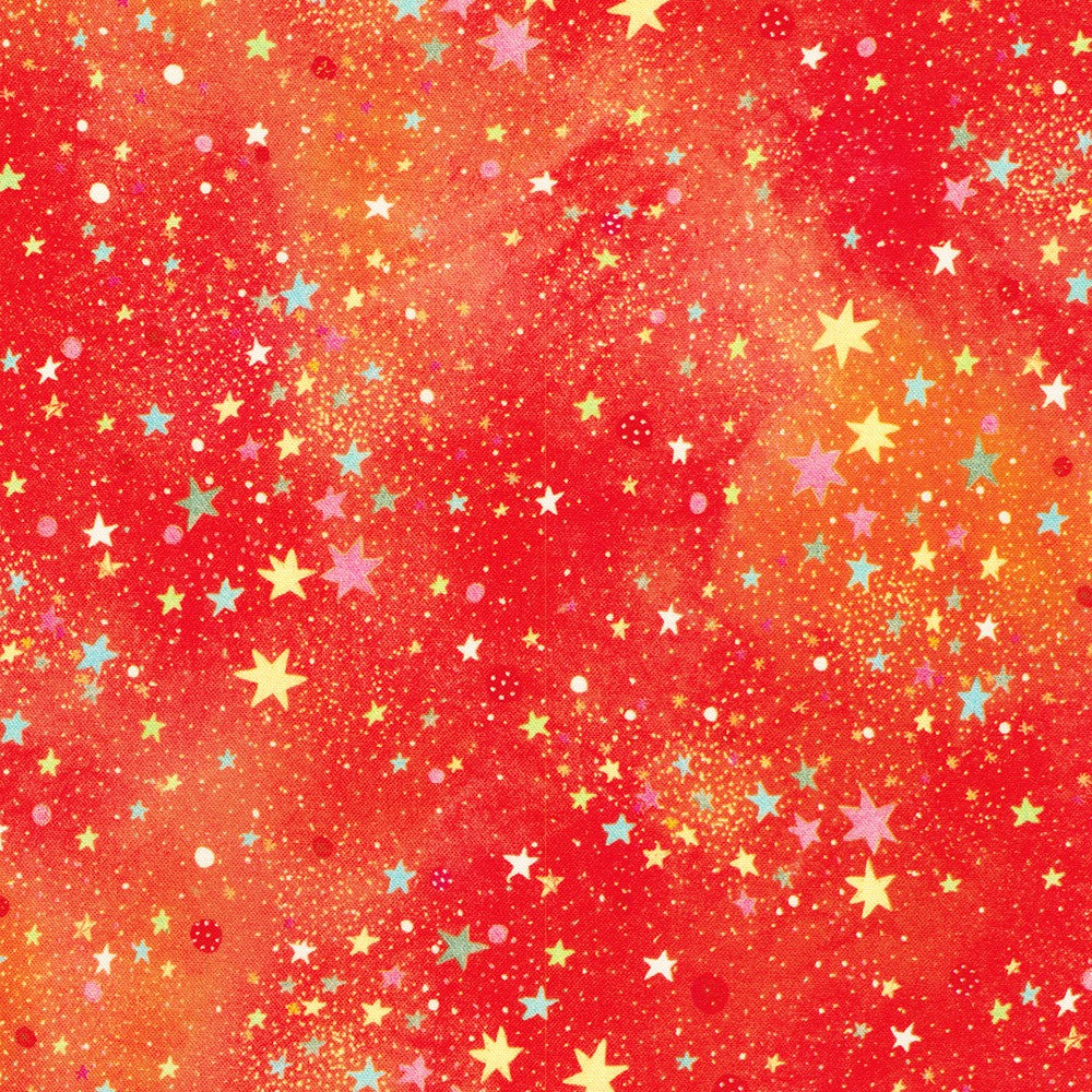 SCARLET Stars by Lauren Wan from Festive Delight -- Robert Kaufman