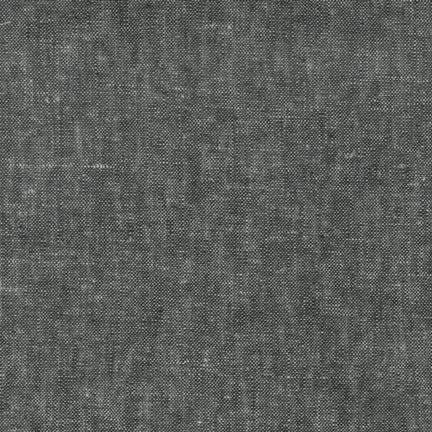 BLACK from Brussels Washer Yarn Dye -- Robert Kaufman