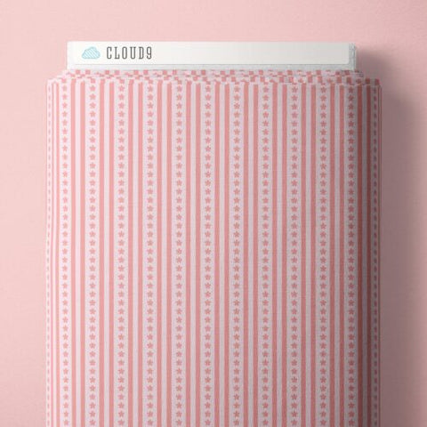 Sweet Stripe | Pink ---  Bookworm by Jayme Marie Designs -- Cloud 9
