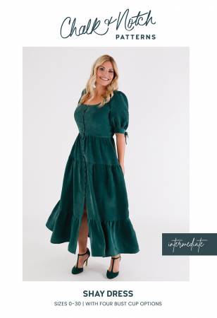 Shay Dress Pattern -- Chalk & Notch