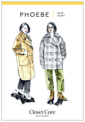 PHOEBE Coat Pattern -- Close Core Patterns