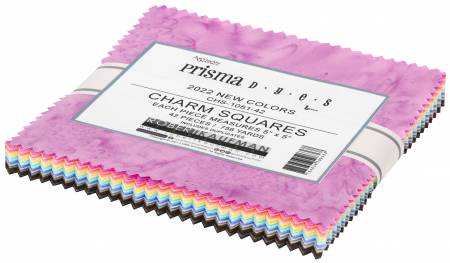 5in Squares Prisma Dyes 42pc -- Robert Kaufman Fabrics