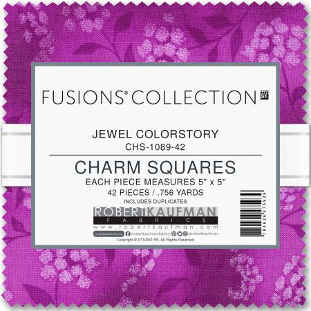 5in Squares Fusions Collection, 42pcs/bundle -- Robert Kaufman Fabrics