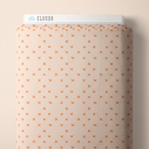 Criss-Cross Diamonds | Blush -- Crimson & Evergreen By Kay's Illustrations-- Cloud 9