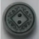 Polyamid Button 20mm-Grey DB247  -- Dill Buttons