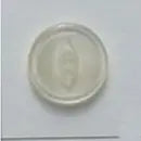 5/8" White DB66 -- Dill Buttons