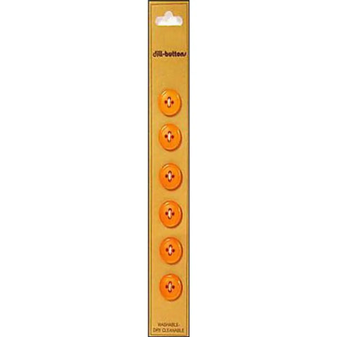 7/16" Orange DB8069 -- Dill Buttons