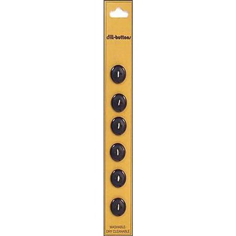 7/16" Black DB8089 -- Dill Buttons