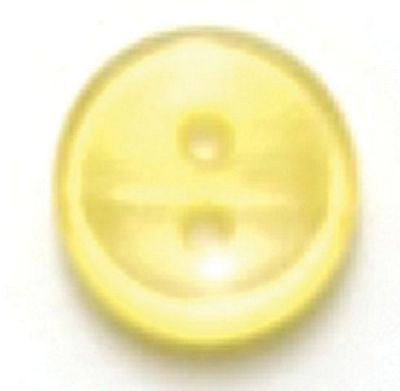 13mm Yellow 2 Hole Polyamide Button DB827-- Dill Buttons (Copy)