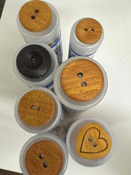 Dill Buttons Assorted Wood Buttons