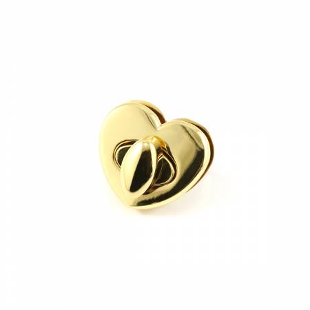 Heart Shaped Bag Lock -- Emmaline Bags