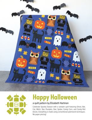 Happy Halloween Pattern --- Elizabeth Hartman Patterns