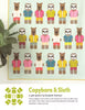 Capybara and Sloth --- Elizabeth Hartman Patterns