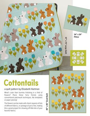 Cottontails Pattern --- Elizabeth Hartman Patterns