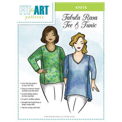 Tabula Rasa Knit Tee & Tunic Pattern -- Fit for Art Patterns