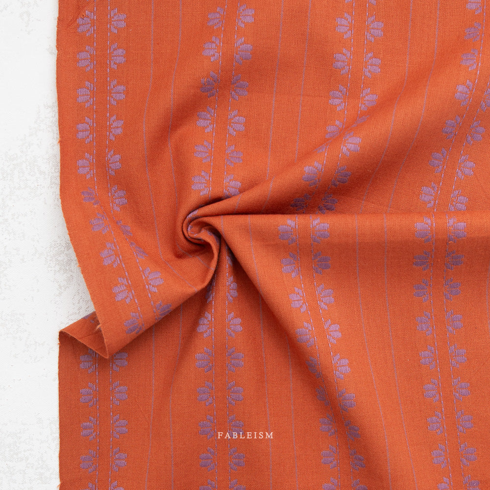 Deco Stripe in Spice -- Fableism