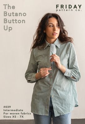 The Butano Button Up Pattern -- Friday Pattern Company