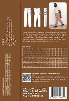 The Rambler Pants -- Friday Pattern Company