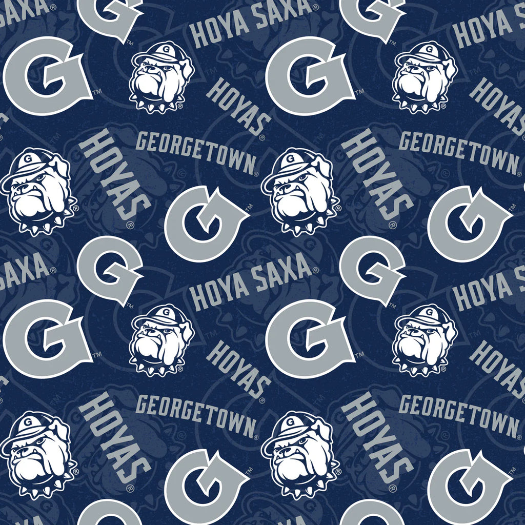 GEORGETOWN UNIVERSITY - Tone on Tone-100% Cotton