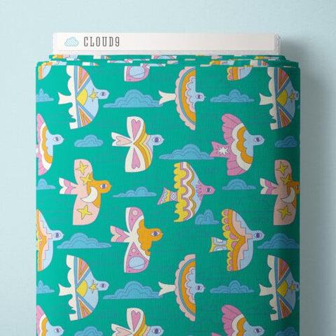 Sky Parade | Turquoise -- High in the Sky by Elizabeth Olwen -- Cloud 9