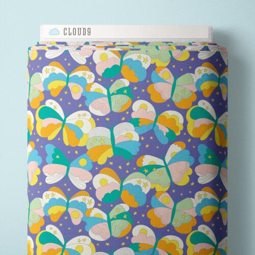 Butterfly Sky | Violet Blue -- High in the Sky by Elizabeth Olwen -- Cloud 9