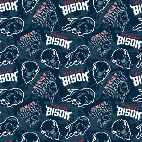 HOWARD UNIVERSITY-Tone on Tone-100% Cotton