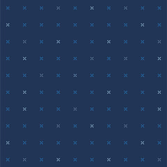 Crossed Grid Kurai in Linen Blend for Art Gallery Fabrics