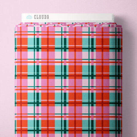 Christmas Plaid | Multi -- Jolly Tidings By Whim and Joy-- Cloud 9