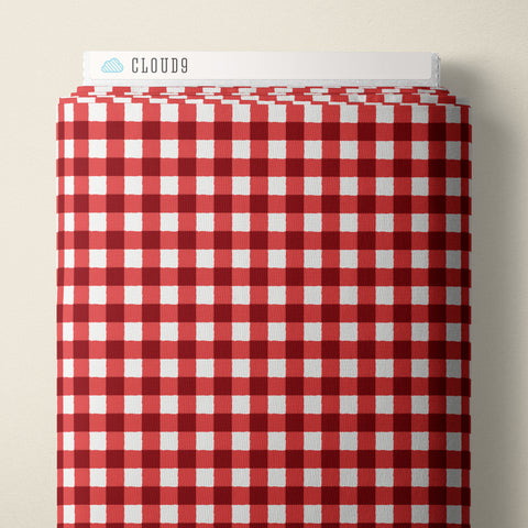 Gingham | Red ---  Jubilant By Alison Janssen -- Cloud 9
