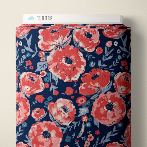 Peonies Lawn ---  Jubilant By Alison Janssen -- Cloud 9