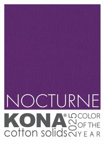 Nocturne Solid Color of the Year 2025 (K001-2119) A Celestial Deep Violet --- Robert Kaufman Fabrics