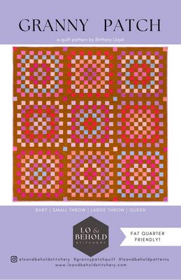 Granny Patch Pattern -- Lo & Behold Stitchery