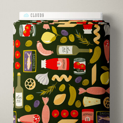 Deli-cious | Dark Zucchini -- La Delicatessa by Softly Studio -- Cloud 9
