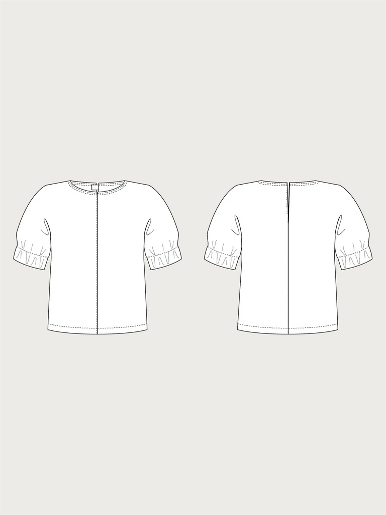 CUFF TOP mini PATTERN -- The Assembly Line Patterns – Three Little ...