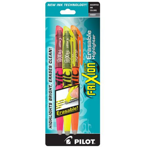 Frixion Highlighter 3 color 3ct