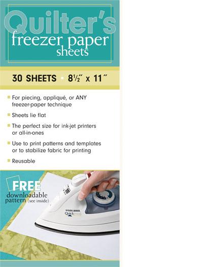 Quilters Freezer Paper Sheets by C & T Publishing