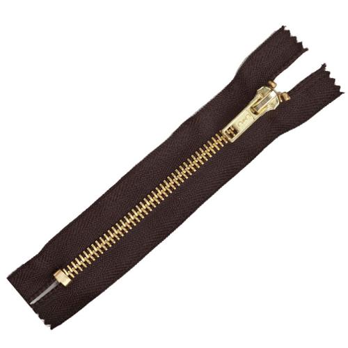 Fashion Jean Brass Zipper-9" -- Coats & Clark