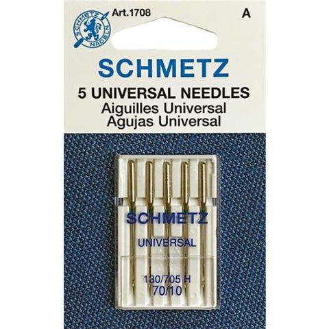 Schmetz Universal Machine Needle 10/70 -- 5 pack