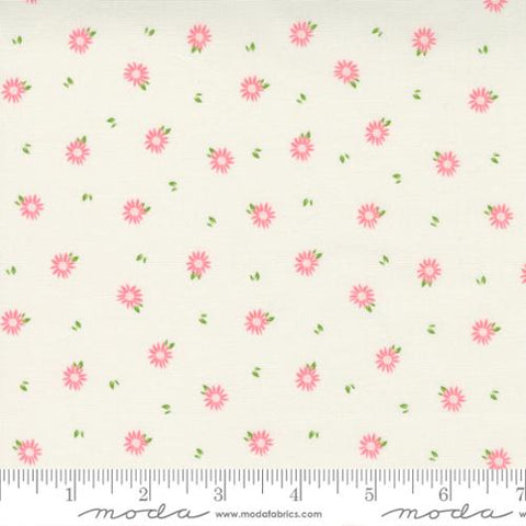 Chamomile Floral in Ivory -- Sincerely Yours by Sherri & Chelsi -- Moda Fabric