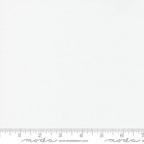 Bella Solids White Bleached -- Moda Fabrics